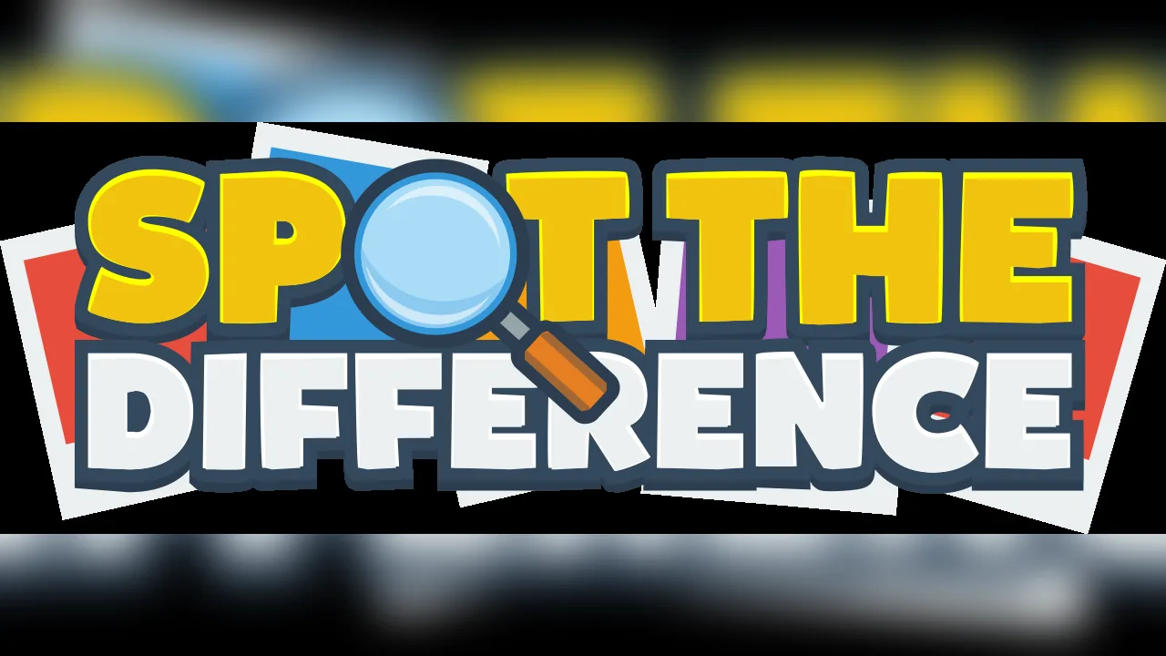 Official Spot the Difference game logo by Bloob